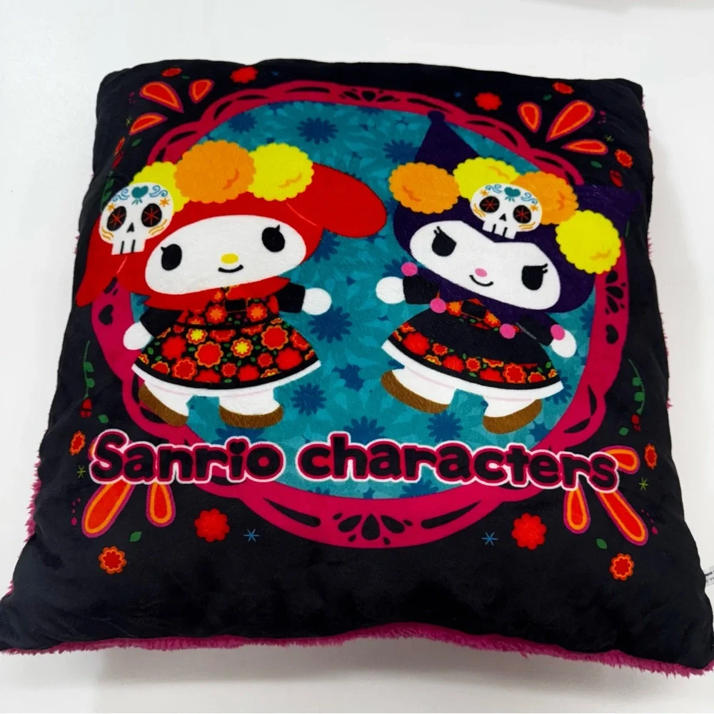 Sanrio Characters Skulls Festival Cushion Pillow 41cm Halloween Namco 2023